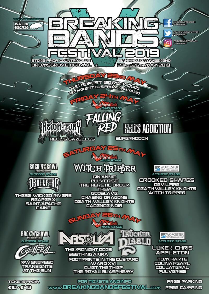 👊Pulverise👊 (@pulveriseuk) on Twitter photo Epic fantastic magical news from the <a href="/thebbfest/">Breaking Bands Festival</a> camp!
The full line up revealed! Including our usual heavy partycore set on Sat night PLUS a Pulvy pyjama party acoustic set on Sun morning! 🤘
Tickets available now! Grab ‘em ere:
breakingbandsfestival.com/tickets/ Epic fantastic magical news from the <a href="/thebbfest/">Breaking Bands Festival</a> camp!
The full line up revealed! Including our usual heavy partycore set on Sat night PLUS a Pulvy pyjama party acoustic set on Sun morning! 🤘
Tickets available now! Grab ‘em ere:
breakingbandsfestival.com/tickets/