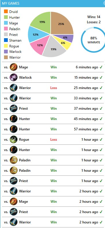 BaxterHS1's tweet photo. Got home from work and went 14-2 to legend. SeemsOkay #Hunterstone https://t.co/Wly4bnO32Z