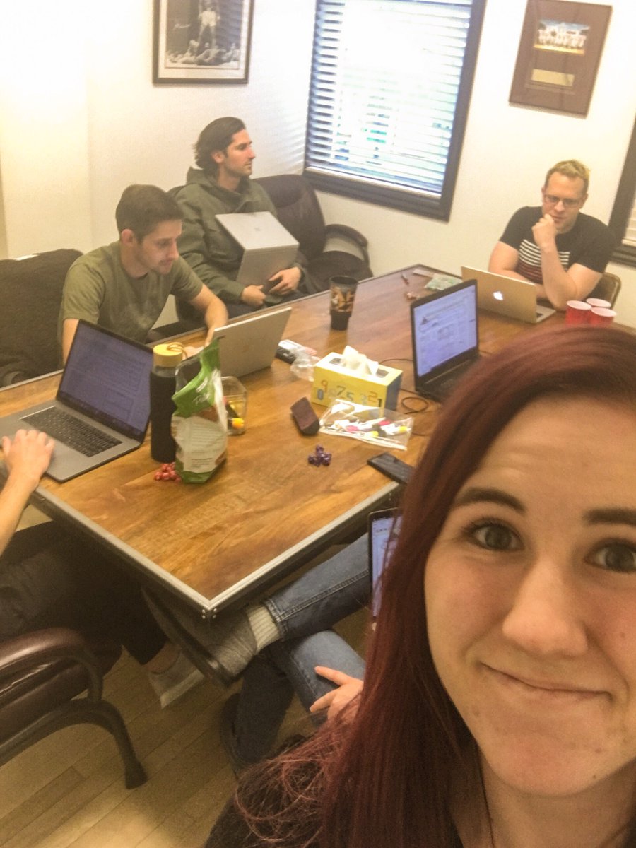 A little look into this week's team building activity of D&amp;D. We have also done Smash Bro. tournaments in the past.  What does your company do for team building?