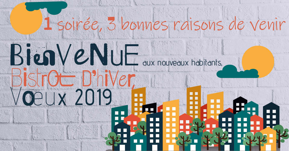 CSC3CPoitiers's tweet photo. Soirée vœux 2019 #3cites, accueil des nouveaux habitants par l'ensemble des associations du quartier, partage de la galette et musique de chambre par le pôle Aliénor dans le cadre du Bistrot d'hiver.
Vendredi 25 janvier 2019 à partir de 18h00 au CSC 3 Cités -1, place de France https://t.co/Mwuxc2SCb9