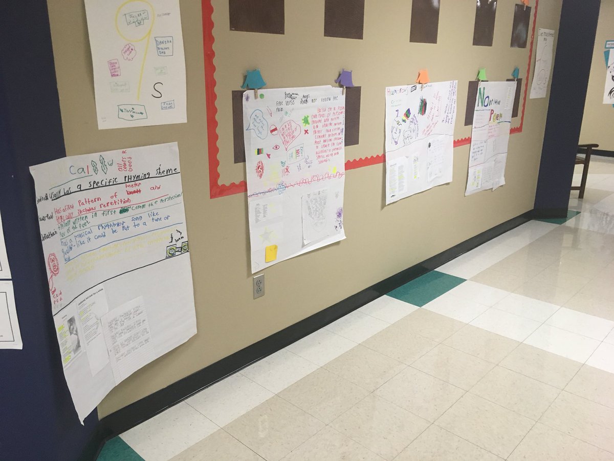 Mayci_Jenkins's tweet photo. Thank you @stephanieLCZ for an amazing way to end our poetry unit! They absolutely loved it! #Smithleopards #mesq3rd https://t.co/Hc7tOyARHg