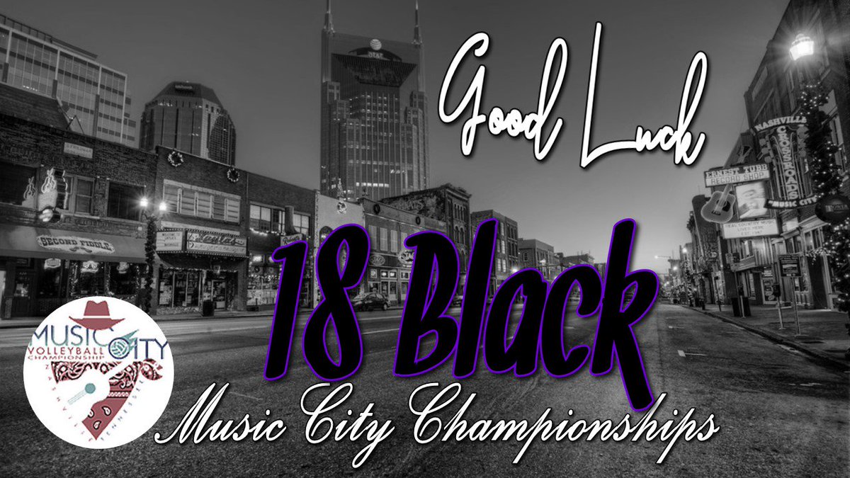 Good luck to our Circle City 18 Black team as they travel to Nashville and play for a bid to the USAV 18s GJNC in Dallas, Texas. 🎷🎺🏐 #musiccitychampionship #safetravels  #circlecityelite