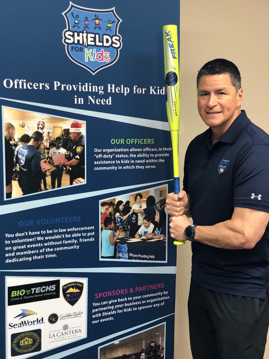 ShieldsforKids's tweet photo. We are raffling a 2017 Miken Freak 30 USSSA 26 oz. bat. This is a great opportunity for you all to support the officers of Shields for Kids in their efforts to provide for children in our community.

Head over to our Facebook for more information on how to enter! https://t.co/mwkgg9sby0