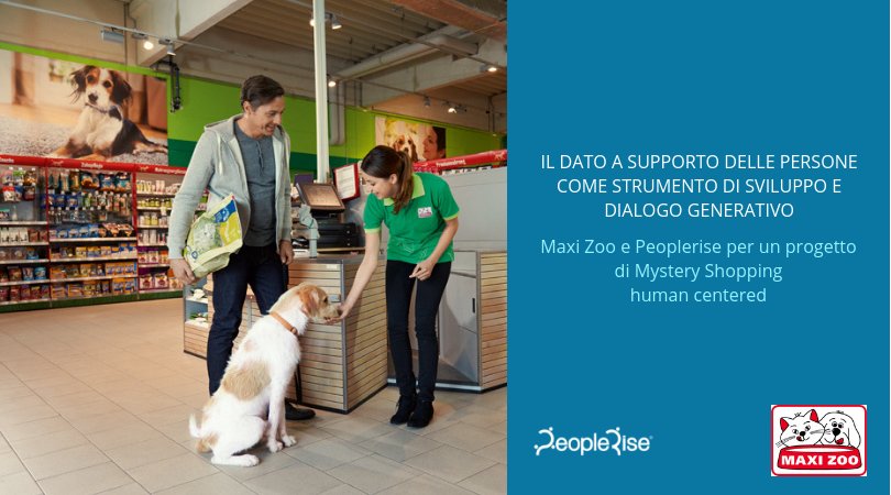 IL DATO A SUPPORTO DELLE PERSONE COME STRUMENTO DI SVILUPPO E DIALOGO GENERATIVO
<a href="/MaxiZooItalia/">Maxi Zoo Italia</a> e Peoplerise per un progetto di Mystery Shopping human centered🕵️‍♀️📊💬🙆‍♂️🐶

Scopri di più >>peoplerise.net/it/dato-suppor…

#mysteryshopping #cocreazione #dialogo #dato #cliente