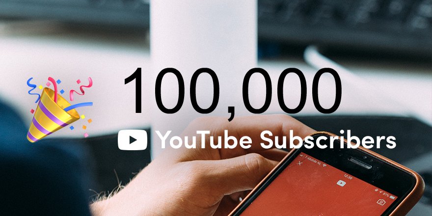 YTCount's tweet photo. @KingAnBru Congratulations Aniket! You reached 100,000 subscribers on #YouTube. ✨ – https://t.co/1UmVN1YzV3 https://t.co/W0uG7pH7vs
