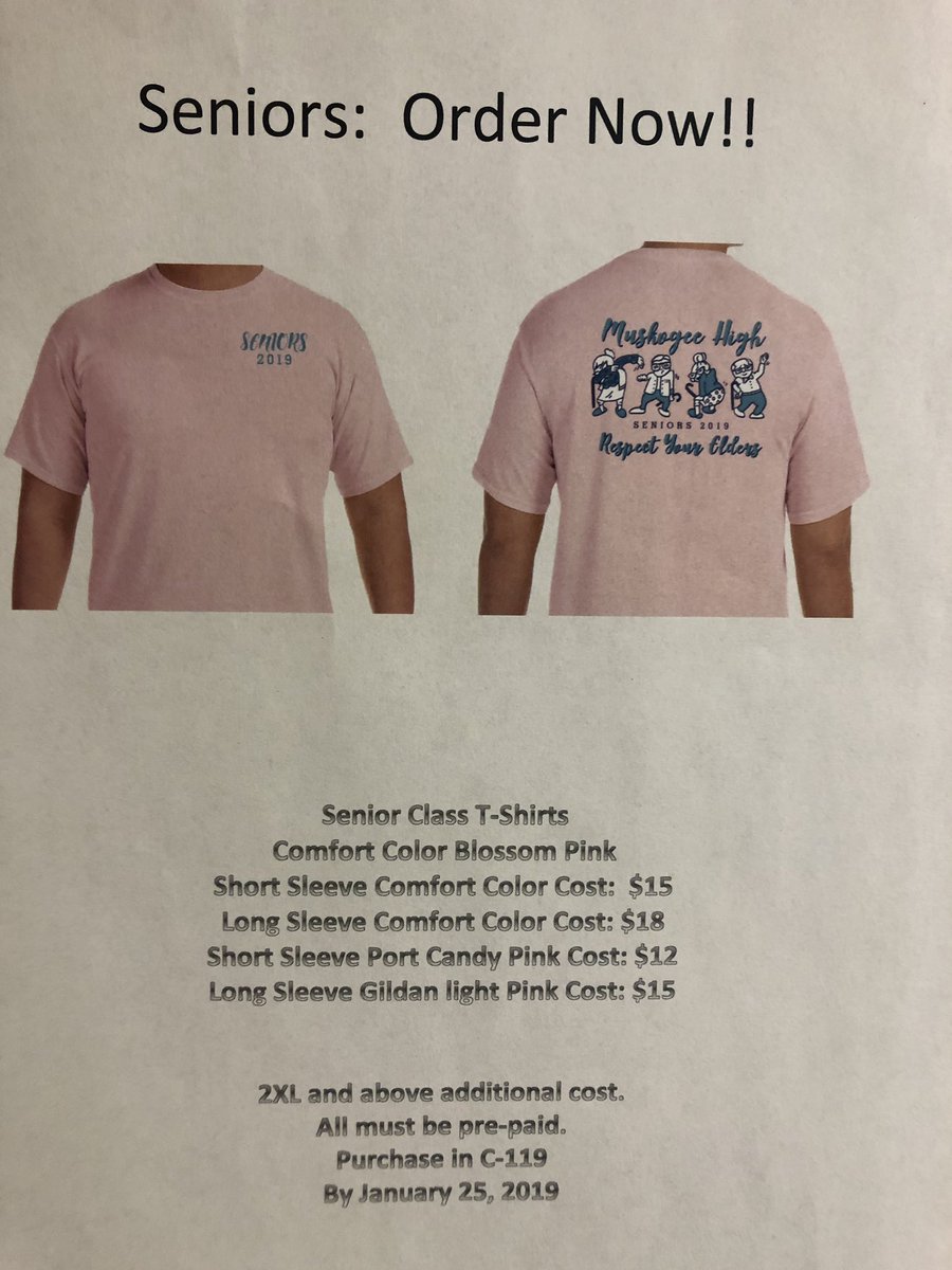 Order your shirts now!! Due January 25th!!!