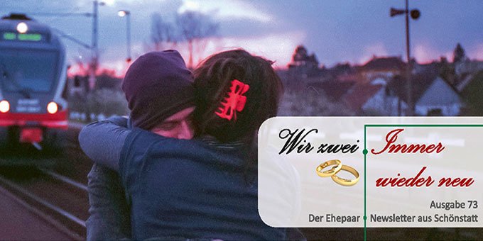 PO_schoenstatt's tweet photo. Neue Ausgabe des Ehepaar-Newsletters aus #Schoenstatt: Die Botschaft des Bahnsteigs https://t.co/E3Qm0xNMFI https://t.co/CflMsVWWrc