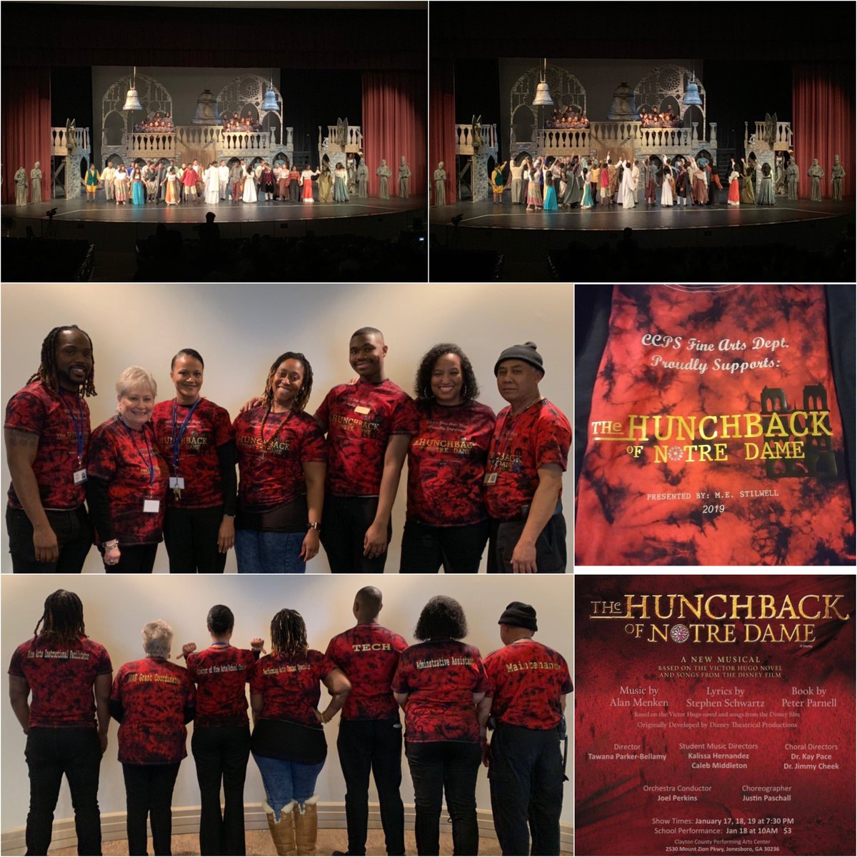 The <a href="/CCPSNews/">Clayton County Public Schools</a> Fine Arts Dept proudly supports @StilwellSOA <a href="/StilwellStringz/">M.E. Stilwell School of the Arts Orchestra</a> @stilwelltheatre <a href="/StilwellChoir/">Stilwell Advanced Mixed Choir</a> amazing performance of #HunchbackOfNotreDame dont miss the last two shows Today &amp; Tomorrow @ 7:30pm @MorceaseBeasley <a href="/ArtsBridgeGA/">ArtsBridge Foundation</a>