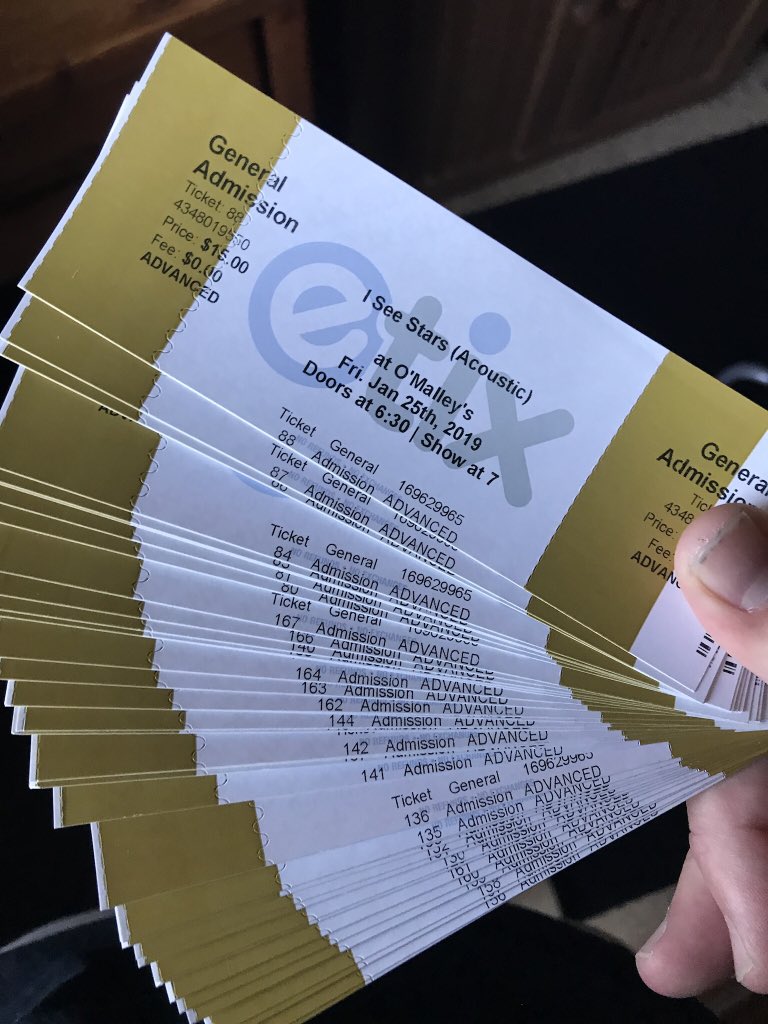 A WEEK FROM TODAY

We’ll be hitting the stage with <a href="/iseestarsmusic/">I SEE STARS</a> at O’Malley’s in Margate with our friends in <a href="/MIGRATEband/">MIGRATE</a> and Grounds.

Shoot us a message if you need a ticket!