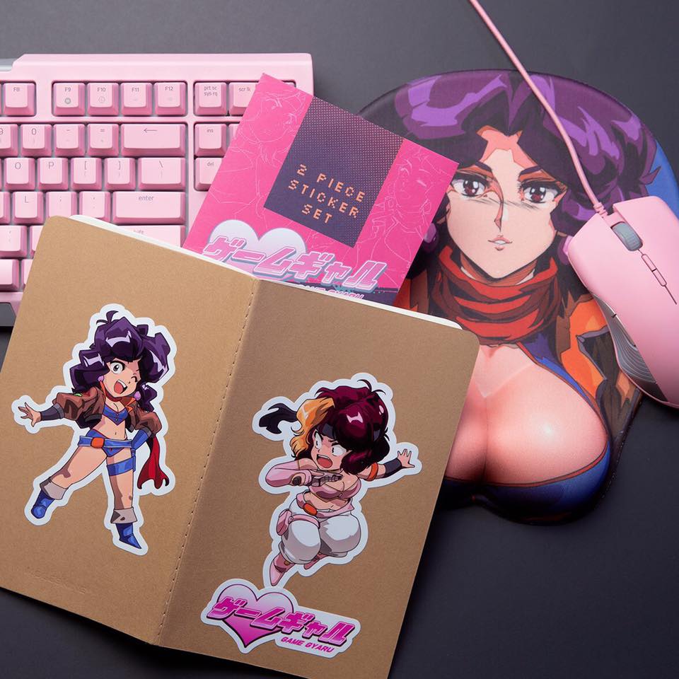 We've also restocked Game Gyaru stickers & mousepads! http://gameg...