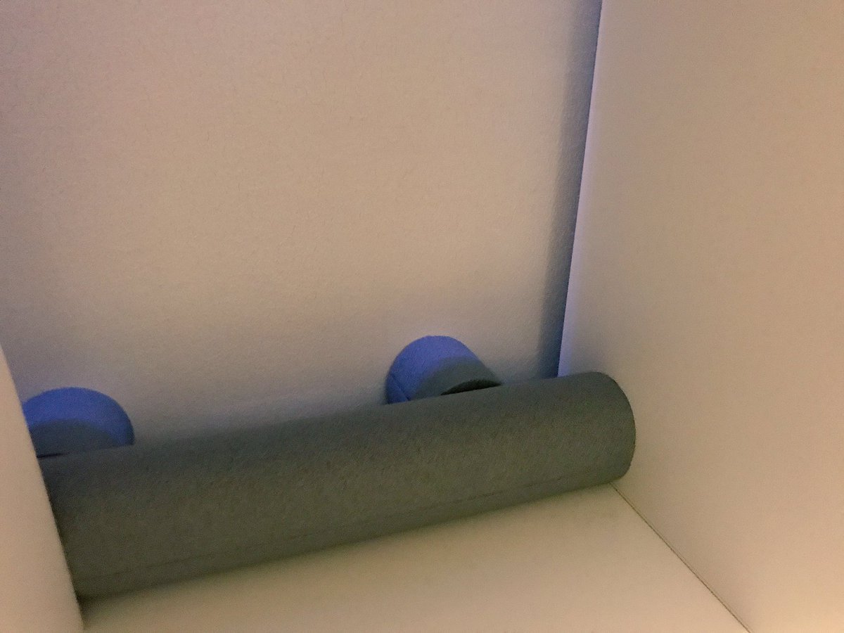 blueskinbadger's tweet image. We got asked today how we stop the records from not slipping to the back of the @IKEAUK Kallax shelves, here you go, pipe lagging for the win ! #IKEA #recordshelves #blueskinbadger