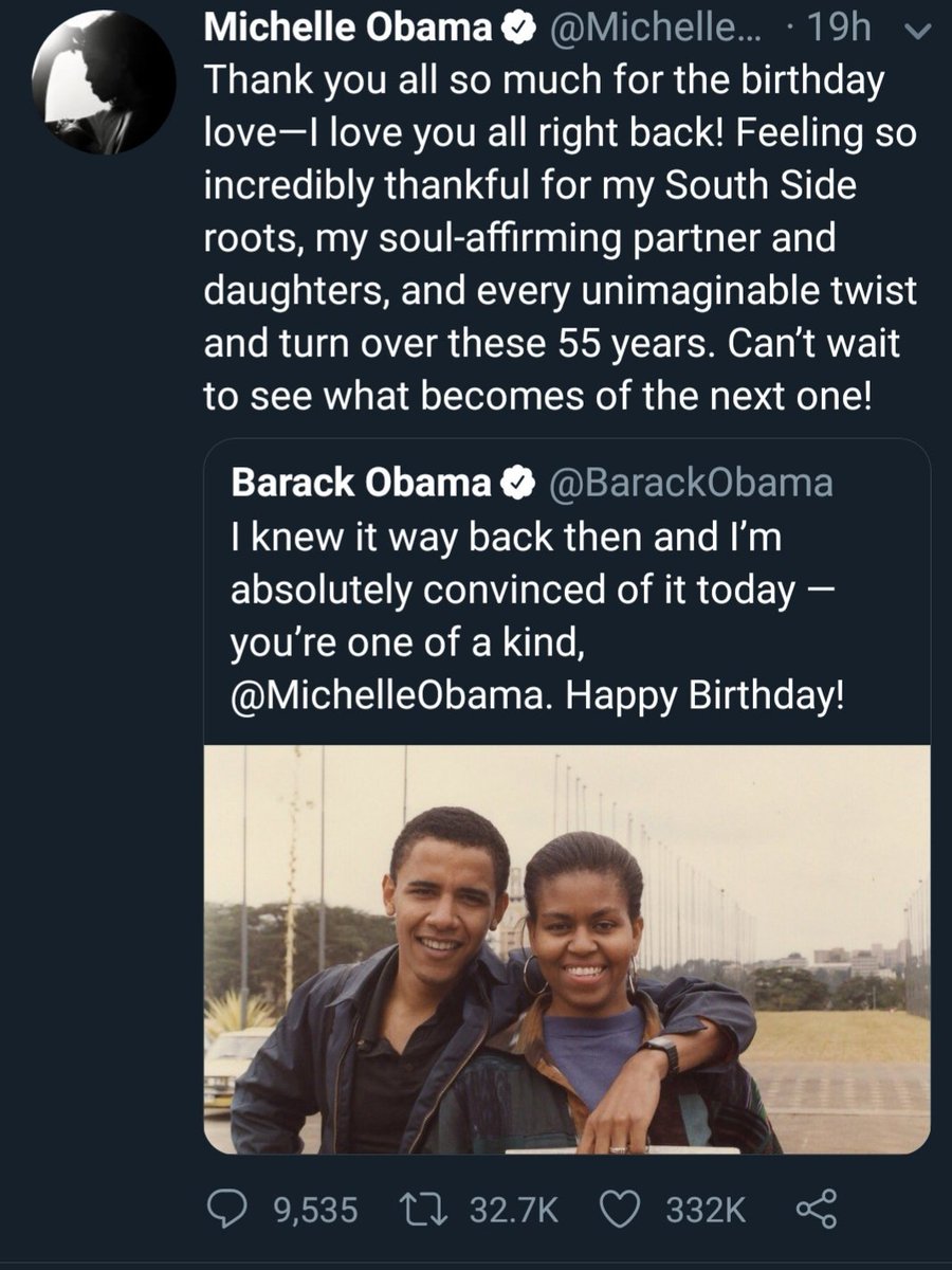 peigolfer's tweet image. Hard to believe the U.S.A. went from having a president and first lady like Barack and Michelle to 45 and Melania. They went from pure class and integrity to a bully and a hypocrite. #BringObamaBack