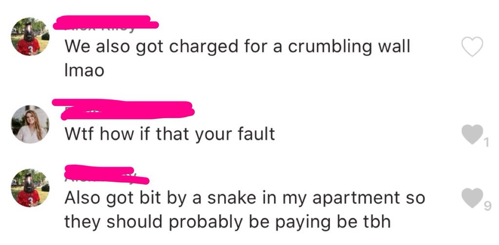 OMFG they are living in hell and still can’t get a security deposit back!