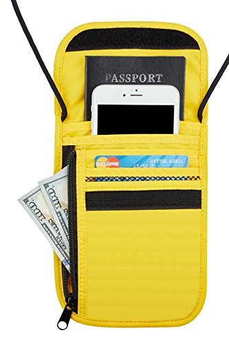 AngelaW93480252's tweet image. #securitywallet Travelambo Neck Wallet and Passport Holder Travel Wallet with RFID Blocking for Security (yellow) dlvr.it/QwzbNd