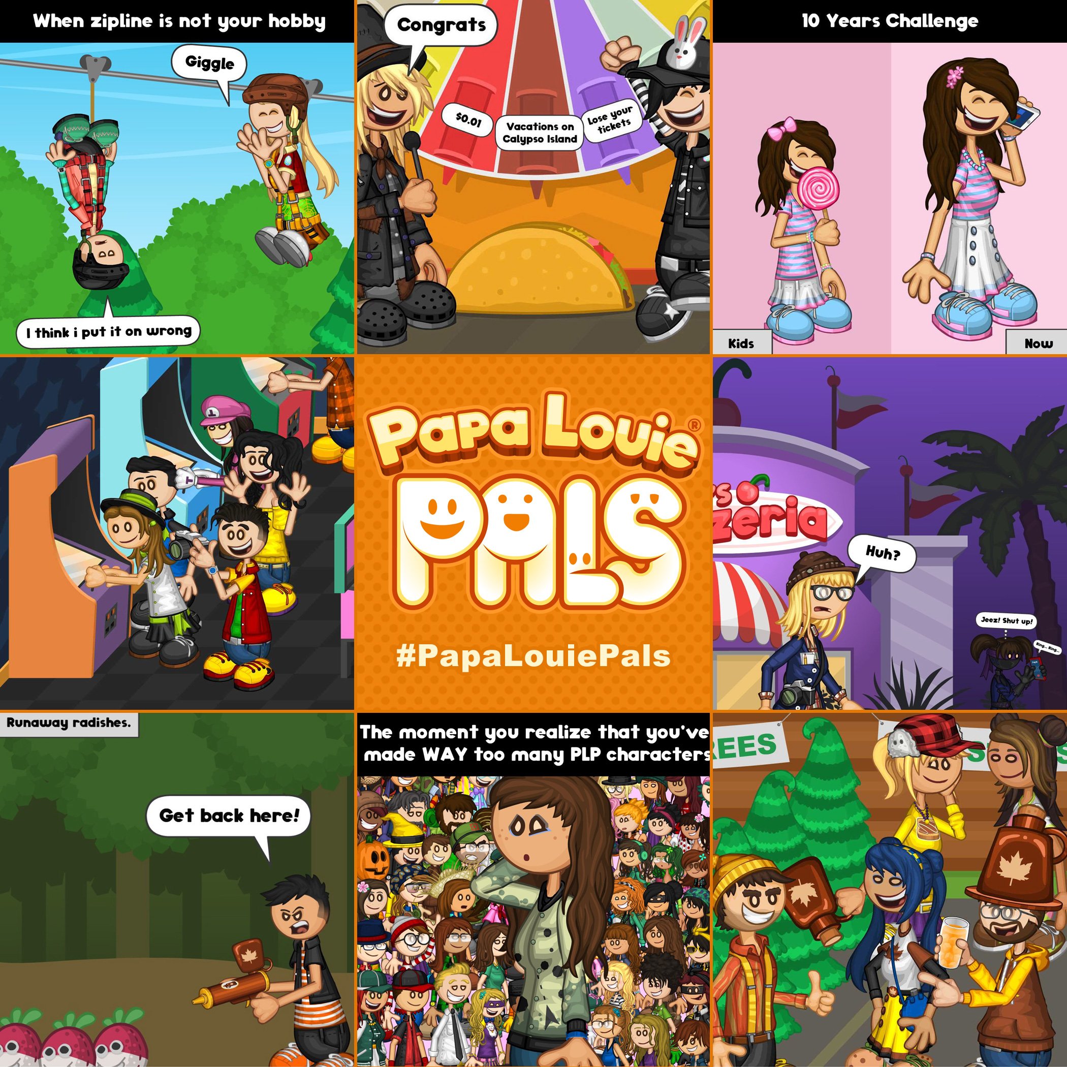 Flipline Studios - Papa Louie Pals: Scenes and a Preview! http