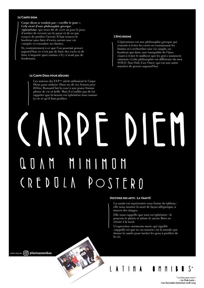 ArreteTonChar1's tweet image. Au  lycée Georges Brassens de Rive-de-Gier, via le projet Latina Omnibus,  les élèves latinistes et leur professeur ont sorti le latin des salles de classe : Graff éphémère et supports de médiation ont ainsi été disséminés. Suivez le projet  sur Instagram : @latinaomnibus !