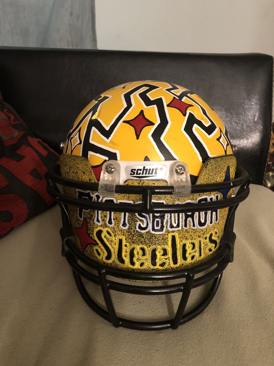 MileCustoms's tweet image. Steel City piece that’s just been completed! @steelers @AB84 @LeVeonBell @HesClutch @steelcitycoll