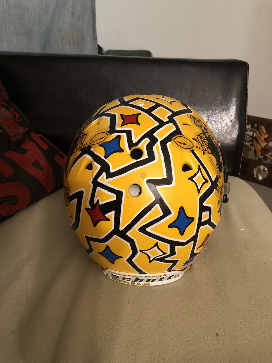 MileCustoms's tweet image. Steel City piece that’s just been completed! @steelers @AB84 @LeVeonBell @HesClutch @steelcitycoll