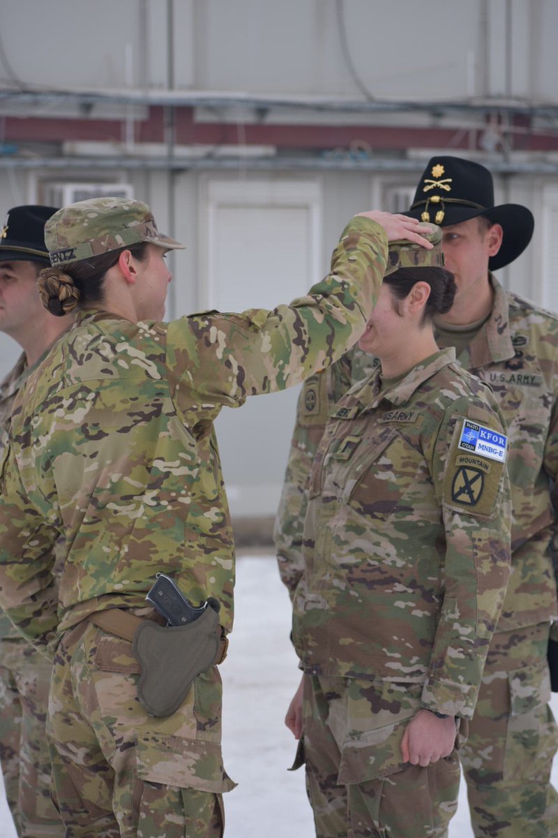 The Squadron had the honor of promoting one of our Wolverines from the rank of Second Lieutenant to First Lieutenant! Congratulations First Lieutenant Kate Kientz! #ReadyNow