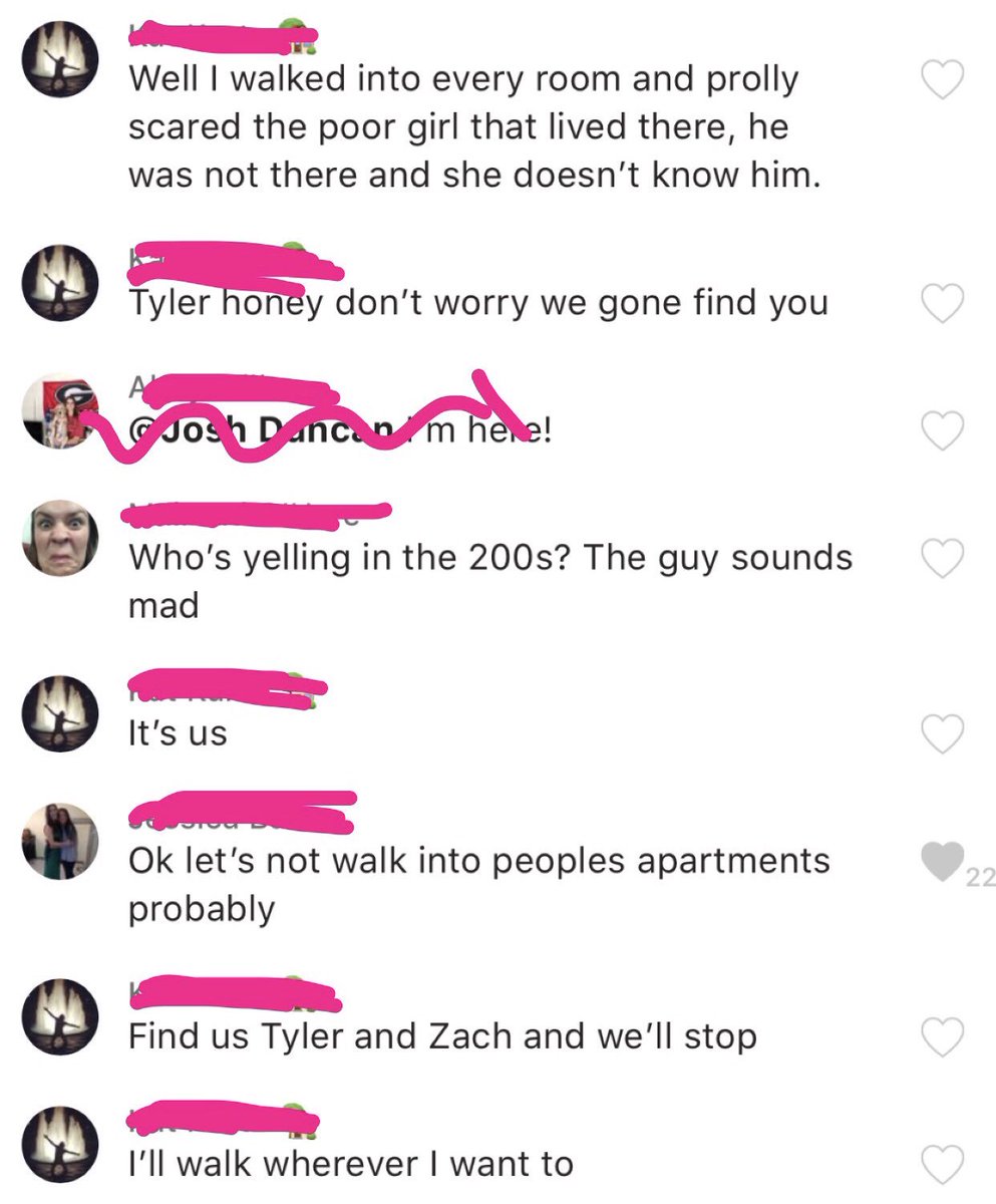 So this couple was trying to fight some other tenants and decided to WALK INTO A RANDOM APARTMENT TO FIND THEM? Also not sure what Bob Marley has to do with it