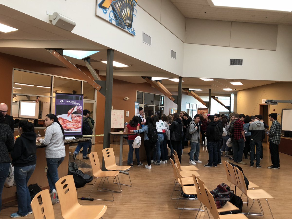 Mad City Money is making its first ever stop in the @NVUSD today at @NewTechHigh! Seniors are learning about personal finance and how to achieve financial success. They even get to participate in a live budgeting simulation! @TravisCU @CUNA @NVEdFoundation #TCUintheCommunity