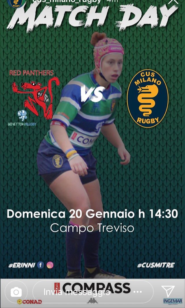 Erinni Cus Milano rugby fan club (@cusfans) on Twitter photo A <a href="/RugbyTreviso_/">#RugbyTreviso 🏉☀️</a> grande partita domenica prossima , le <a href="/CusFans/">Erinni Cus Milano rugby fan club</a> Erinni <a href="/CusMilanoRugby/">Cus Milano Rugby</a> incontreranno le @respanthees in quel della <a href="/ghirarda/">Sara Dalla Ghirarda</a>. Buon match!!! A <a href="/RugbyTreviso_/">#RugbyTreviso 🏉☀️</a> grande partita domenica prossima , le <a href="/CusFans/">Erinni Cus Milano rugby fan club</a> Erinni <a href="/CusMilanoRugby/">Cus Milano Rugby</a> incontreranno le @respanthees in quel della <a href="/ghirarda/">Sara Dalla Ghirarda</a>. Buon match!!!