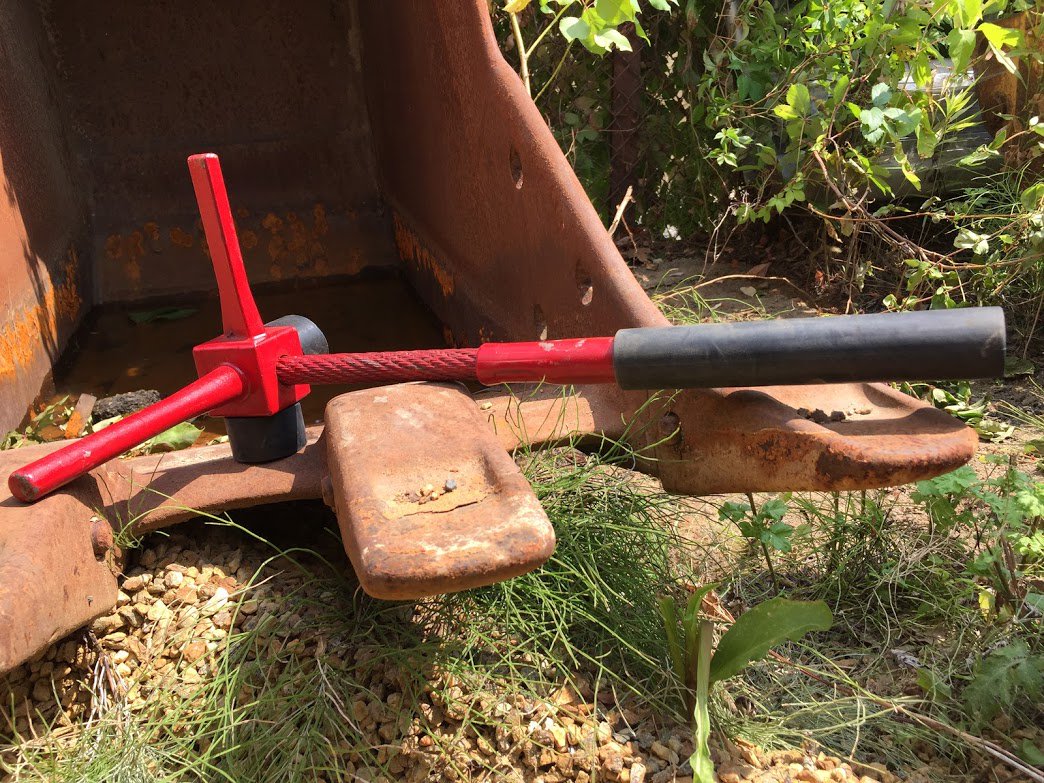 Check out this #excavator bucket tooth removal tool. All styles available. Work smarter not harder with the correct tool!