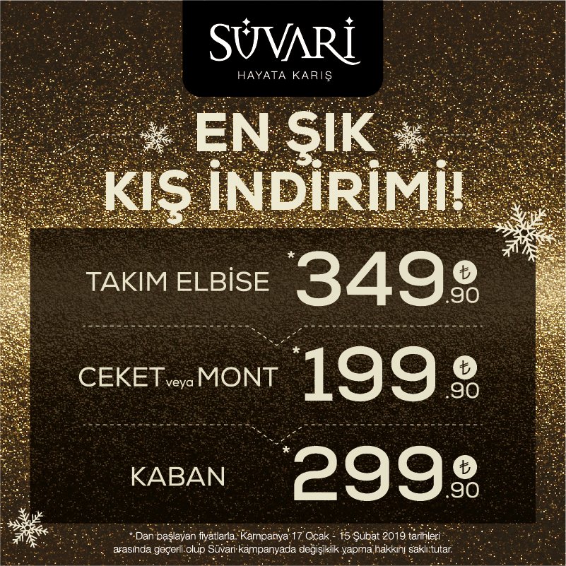#M1Adana #Süvari’de kış indirimi başladı! #HepsiSeninİçin #adana #avm #alışveriş #indirim #fırsat #kampanya