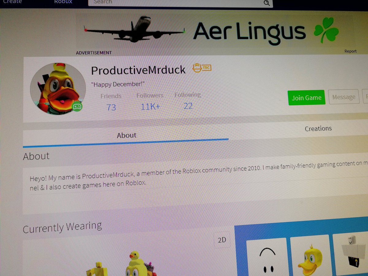 Bas On Twitter I Was In Mr Duckduck Roblox Game Server My Roblox Name Is Realbasblox - roblox my creations page