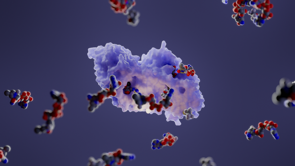 JackScienceWalk's tweet image. A still frame for an upcoming animation about how alcohol is processed in the liver. #SciArt #biochem