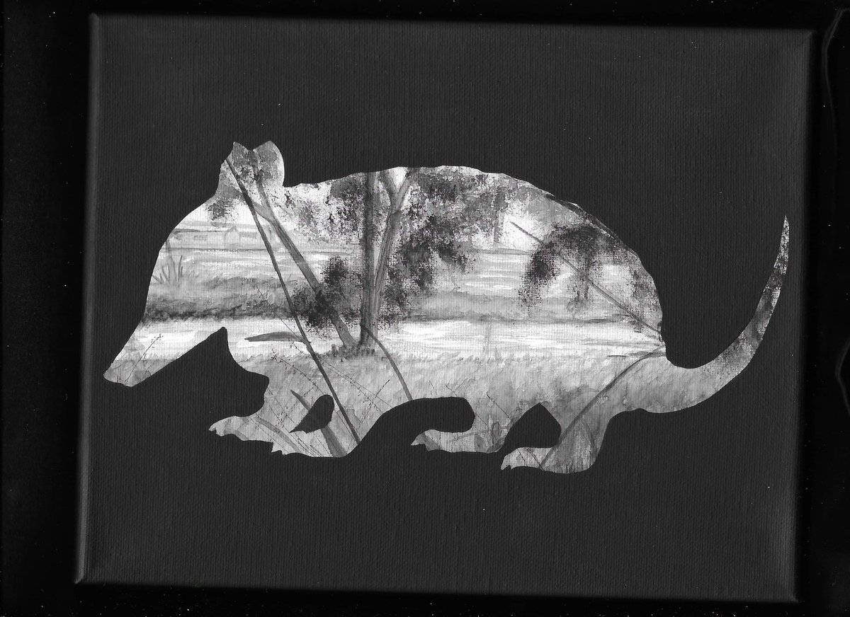 pandartpaint's tweet photo. Custom requested paintings :D i really loved doing these! i used actual pictures from her backyard in Texas :)
#acrylicpainting #acrylic #art #painting #paint #deer #hog #armidillo #watercolor #watercolorpainting #blackandwhite_art #hunting #custom #customart #customartwork https://t.co/bokWdmRQUK