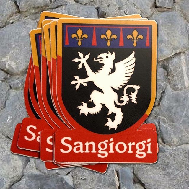 jeffSanGeorge's tweet photo. I did some internet research and found the old Sangiorgi family coat of arms from back in 1670! I also found a new color version, and used both as reference to make these stickers.
Lunga Vita alla Famiglia Sangiorgi! #sangiorgi #valledolmo #sicily #famig… https://t.co/O60MlcfJti https://t.co/rAZIYLF6HE