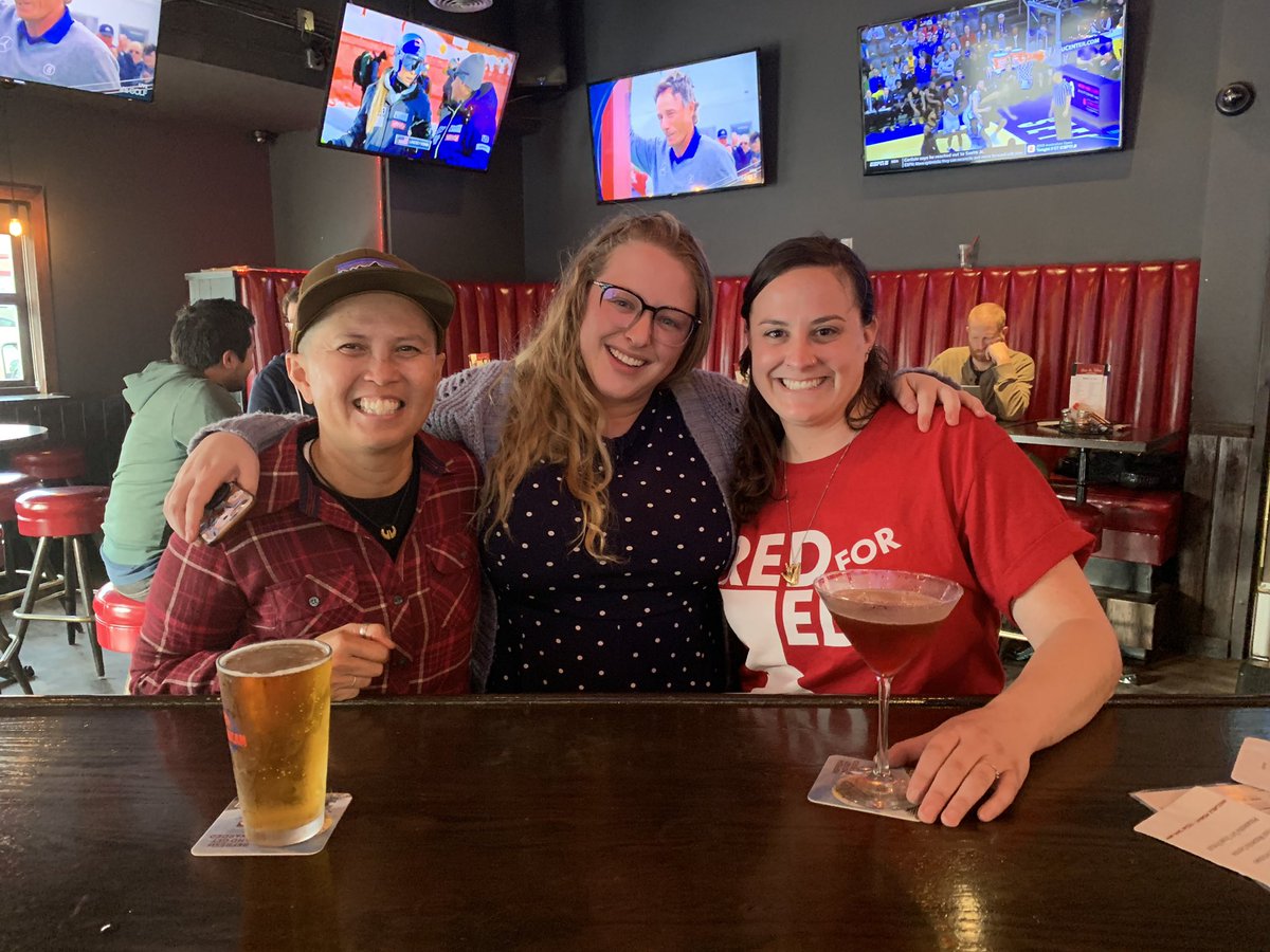 Ms_Dana123's tweet image. After a long week of protesting, I am not tired but inspired. A random woman saw our red and bought us drinks and gave sincere thanks for our work. This is about more than just a pay raise- it is a movement to preserve public education! #RedForEd #UTLASrong