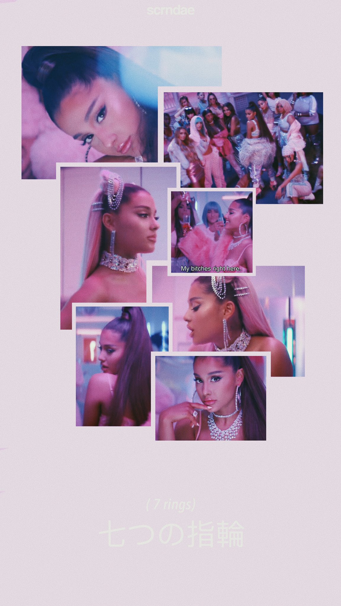 𝐒𝐂𝐑𝐍𝐃𝐀𝐄 And Again 7 Rings Arianagrande Ariana Grande 7rings Pop Aesthetic Wallpaper Arianawallpaper Arianagrandewallpaper Pink T Co Dr7aepnyjz Twitter