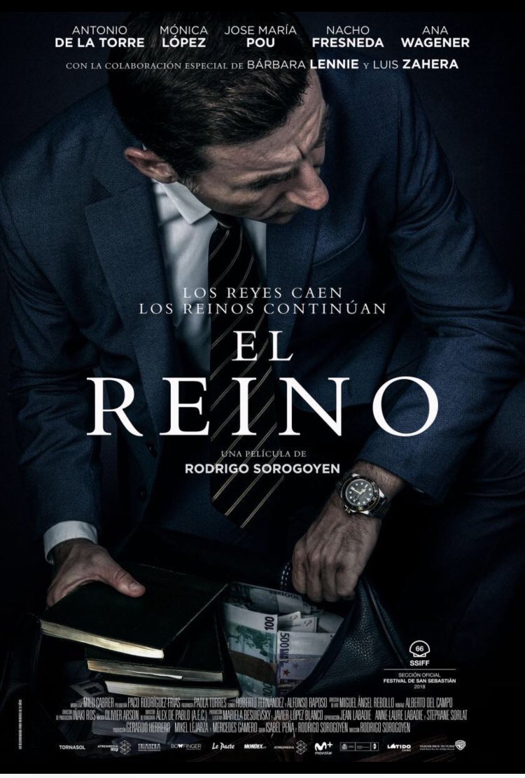 ✍️Una película notable, con un tercer acto magistral.
#ElReino #AntonioDeLaTorre