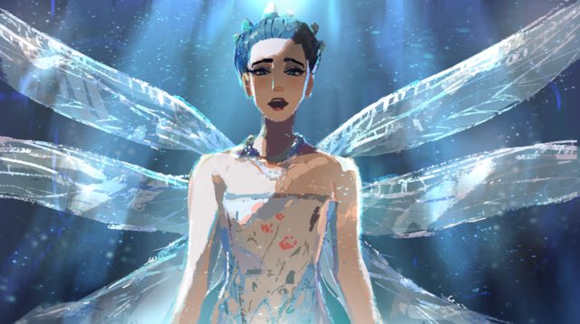 Beatrice was radiant. #ASOUE #FanArtFriday 💎

(🎨: @ChaseFox_a)