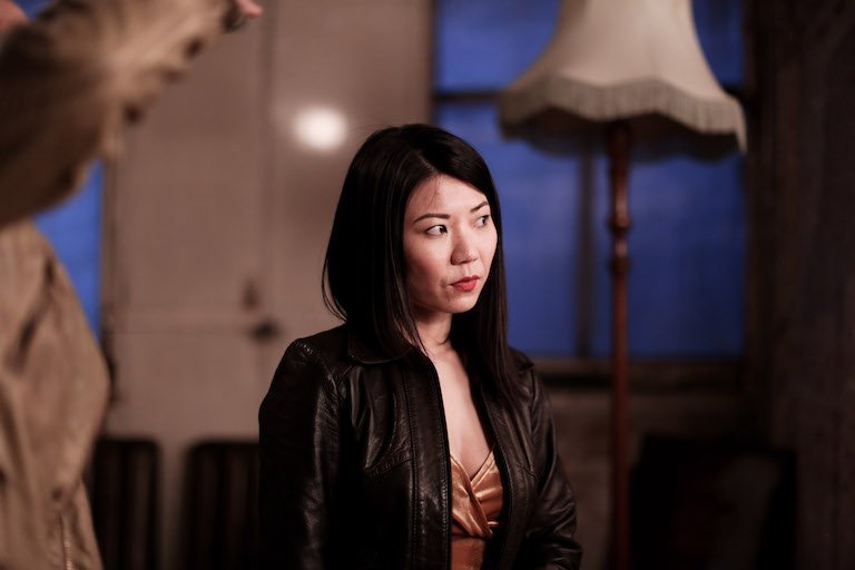 The wonderful Rebecca Yeo on set during the concept art photo shoot for #ExpressDelivery 

#photoshoot #conceptart #actionmovie #stunts #watchthisspace #staytuned #featurefilm #BTS #marvel #avengers <a href="/Beauki3/">Beauki</a> <a href="/eloisecarrow/">🌿Agos Chaya🌿 || ◍Eloise Carrow◍</a> <a href="/simonfowler54/">simon fowler</a> <a href="/KiFilms/">Ki Films</a> @SingerFilmsUK <a href="/rebeccagyeo/">Rebecca Yeo</a>