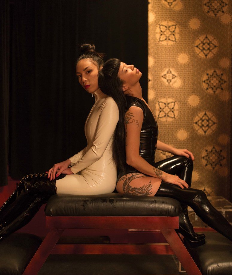 ...article re: Asian ProDommes featuring Dia Dynasty, Lucy Sweetkill and Yi...