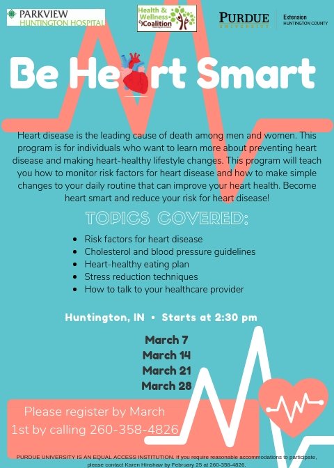 •The heart beats nearly 100,000 times per day. That’s 100,000 good reasons to take care of it. #BeHeartSmart
