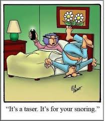 Sleepcertified's tweet image. Has your spouse been snoring for Taze now? Yikes.
How does that make you feel?
.
.
#Snoring #SleepApnea #Sleep #Meme #Tazer