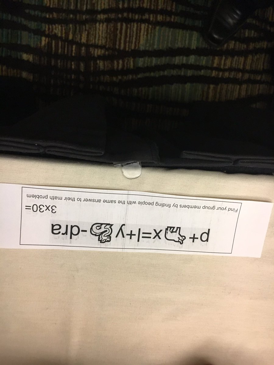 Engaged from the minute we started! We escaped with 7 minutes left!! Never had this much fun while doing math! #ECET2SDOC #SDOCGoodtoGreat <a href="/Osceolaschools/">Osceola Schools</a>