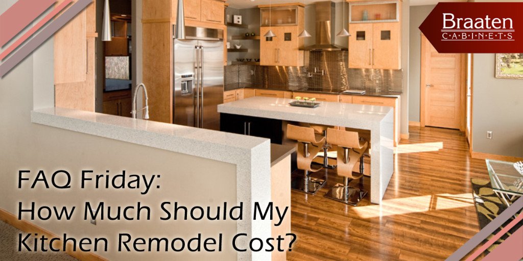 braatencabinets's tweet photo. FAQ Friday: How much should my Kitchen Remodel cost? https://t.co/xAftPud1TC https://t.co/9cgGQmFolR