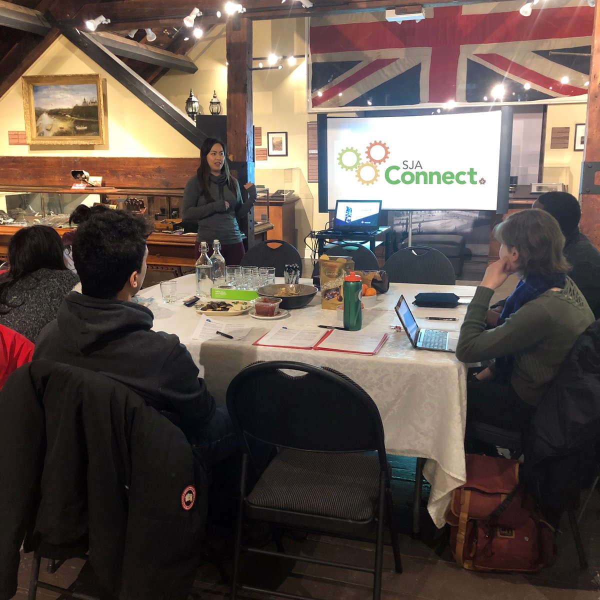 BytownMuseum's tweet photo. Our Youth Council would like to send to big #thankyou to Jennifer @sjaconnecteasj for the opportunity to participate in St. John Ambulances’ youth health, safety and #leadership development program. 🤗🏥🙌 https://t.co/r3FnIKcW37