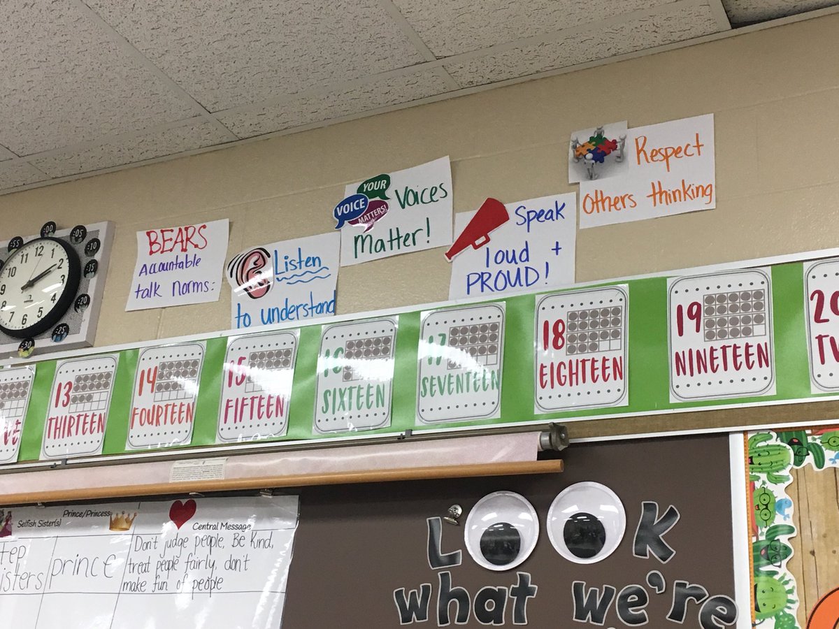 kelly_zimmer's tweet photo. Talk norms being introduced and explained by the students!  ⁦@missoconnor2nd⁩ ⁦@MWood113a⁩ #owbears #sd113a https://t.co/b6RWjKaUtm