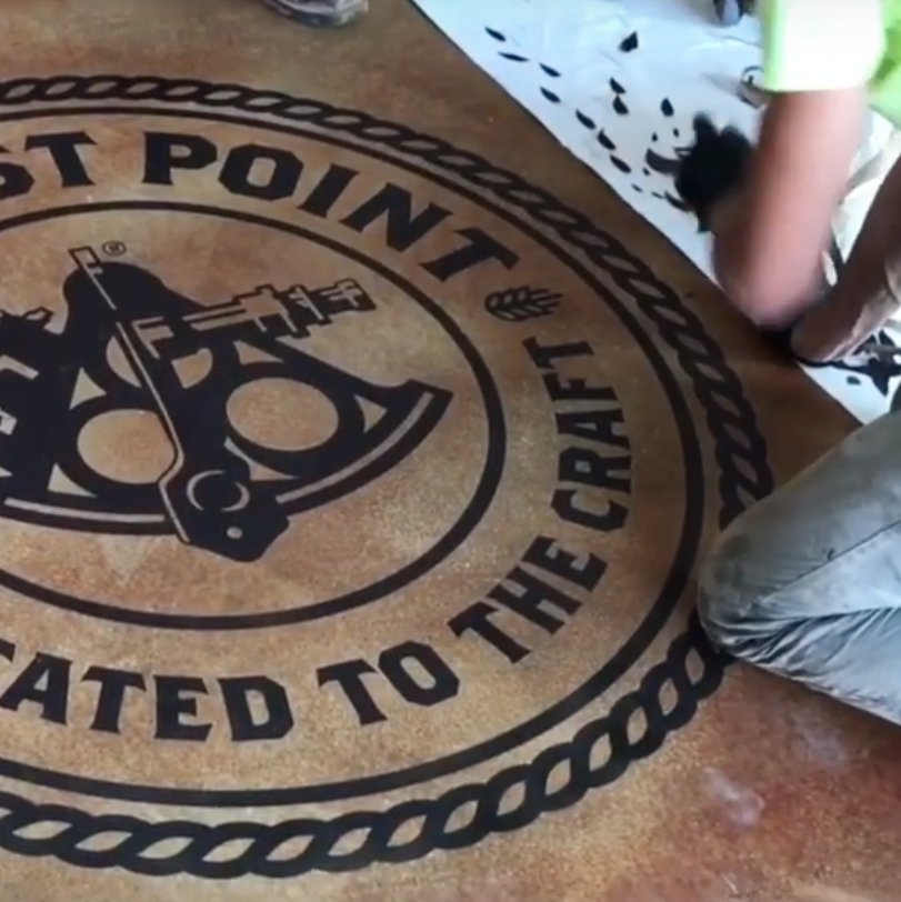 PrevalSprayer's tweet image. "The easiest way to make a #spraypaint out of #concrete #stain is to use the Preval Sprayer." — Tim Seay, of Decorative Concrete School, made a #howto #video of the whole concrete #staining process. Watch his video here ... bit.ly/2HjkYsD