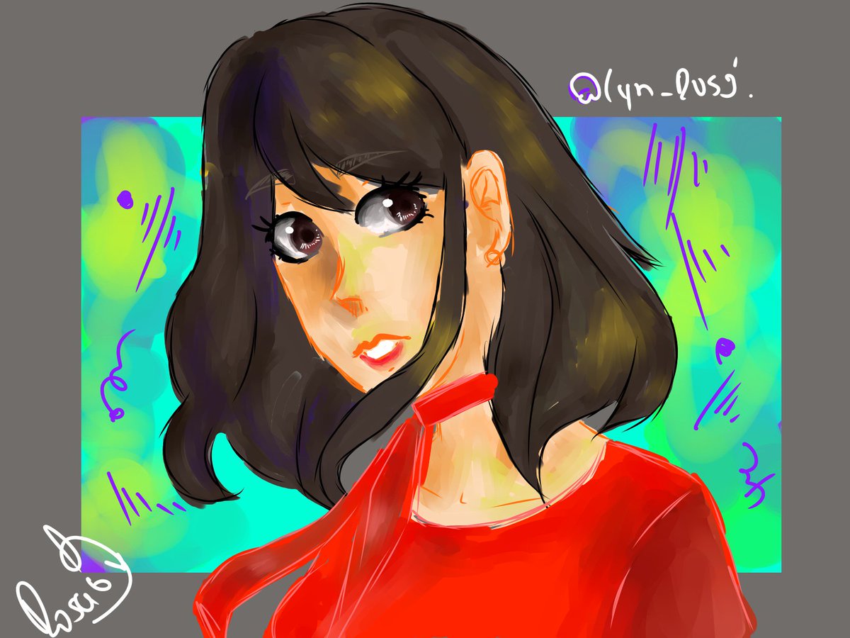 Lynn_Draw's tweet photo. Estaba trabajando aburrida y me dije: Quiero dibujar una @YapuraMelisa . Y lo hice xD
No estoy del todo contenta con el resultado y me quería matar porque no me salían las cosas AHAHAHAA
Simplemente coloqué canciones hermosas de vocaloid y dejé que la mano hiciera lo suyo (? Ahr https://t.co/mK3a8HEbV3
