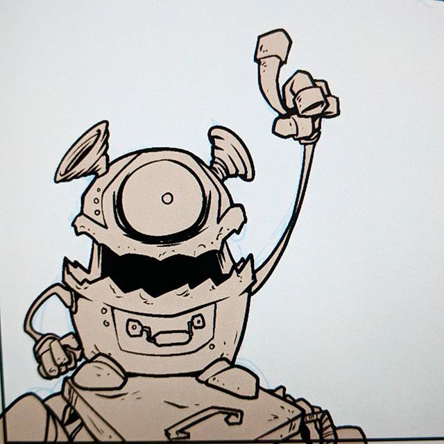 drawingupastorm's tweet photo. Inking Spirits. #makingcomics #spiritscomic https://t.co/dUzBtWuux5