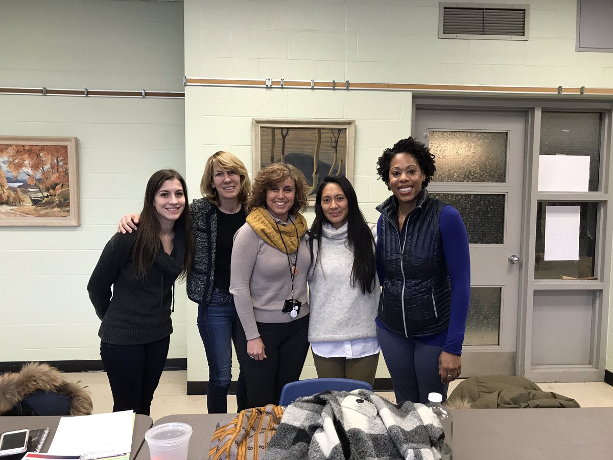 TDSB_SocialWork's tweet photo. Social Workers from TDSB Autism Services leading an afternoon of discussion and information sharing.   @TDSB_SocialWork #Eastyorkcollegiate #Autism #inclusion #ASDteam #buildingknowledge #socialstories #professionalpartnerships https://t.co/UicSiVzszL