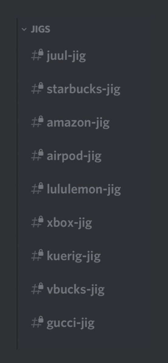 B1gDinosaur's tweet photo. Jig-Discord - 20per month - DM me or @jigjuice to join.  🥳 more to come https://t.co/M9r3PPx3D2