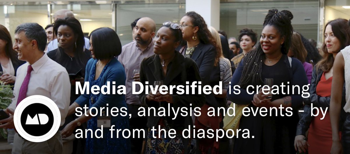 Support <a href="/WritersOfColour/">Media Diversified 🇸🇩 🇵🇸</a> by signing up to our Patreon from as little as US$2 a month!

Get priority reservations for our panel debate, a discount on our forthcoming ebook and exclusive video content 

patreon.com/MediaDiversifi…